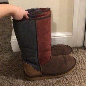 Ugg vintage classic tall multicolor boots